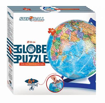 Пазл-шар – Глобус с политической картой мира, 540 элементов 
